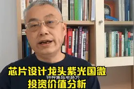 芯片设计龙头紫光国微投资价值分析视频封面