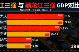 黑龙江全面领先浙江？看1978至2021浙江与黑龙江三强市GDP对比！视频封面
