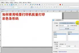 使用喷墨打印机批量打印彩色条形码视频封面