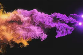 C4D教程：烟雾驱动xp及渲染kk，人物运动模糊粒子特效