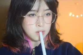 【椰~助眠】吸管穿透加摸眼视频封面