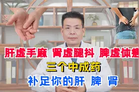 肝虚手麻，肾虚腿抖，脾虚体瘦，三个中成药，补足你的肝、脾、肾视频封面