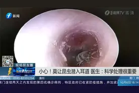 吓人！熟睡时蟑螂钻进耳朵，竟还在耳道内产卵！视频封面