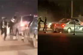 刑拘！山东一宝马司机拒查酒驾，多次加速倒车疯狂冲撞警车后逃逸视频封面