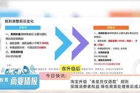 淘宝升级“未发货仅退款”规则视频封面