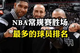NBA常规赛胜场最多的球员排名，邓肯第三，现役仅一人进前十视频封面