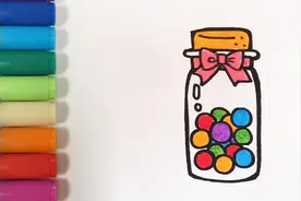 儿歌多多生活百科简笔画 糖果罐 一起画简单又好看的美味糖果视频封面