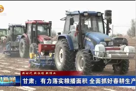 甘肃：有力落实粮播面积 全面抓好春耕生产视频封面