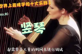 盘点世界上最难学的十大乐器！第八名：竖琴视频封面