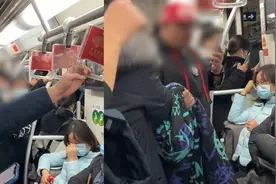 一男子在车厢内不戴口罩唱歌，上海地铁：提醒无效可打110视频封面