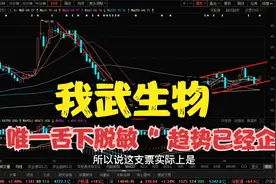 我武生物：趋势已经企稳，上升通道看似已经打开。唯一舌下脱敏视频封面