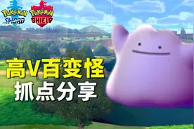 宝可梦剑盾【高V&普通百变怪抓点分享】攻略视频封面