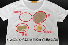 夏天到了，分享几个清洁白T恤的小妙招视频封面