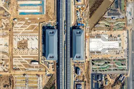 滑县“滑浚站”：建设记录20210312-20220406丨济郑高铁视频封面