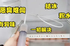 为什么冰箱里有积水？恶臭难闻有异味怎么办？教你一招，轻松消除视频封面