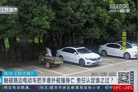 苏州：老人触碰路边电动车把手意外身亡，家属向车主索赔18万！视频封面