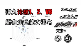 弹丸论破1、2、V3所有角色智力、智商、评分、评级、能力、排名视频封面