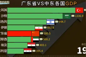 土豪沙特到底多有钱？中国广东与中东各国财富实力比较视频封面