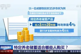 特定养老储蓄适合哪些人购买？视频封面