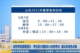 省招考院重要提示：考生至少提前半小时到考点，建议穿浅色衣服