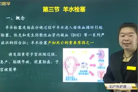 分娩期并发症：羊水栓塞的概念、临床症状体征表现和治疗原则视频封面