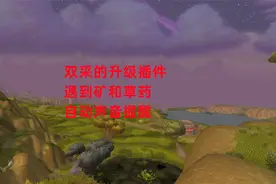 魔兽世界怀旧服：双采的神级插件，遇到矿和草药自动声音提醒