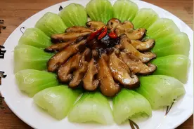 蚝油香菇青菜这样做香菇嫩滑，青菜翠绿，清淡、美观又美味视频封面