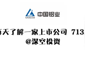 713期|中国铝业：中国铝行业龙头企业视频封面
