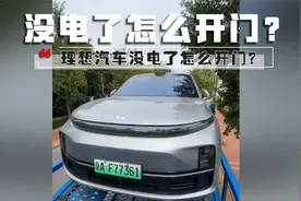 心态崩了！理想汽车没电了怎么开门？视频封面