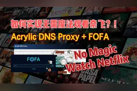 如何实现无需魔法观看奈飞？Acrylic DNS Proxy+FOFA视频封面
