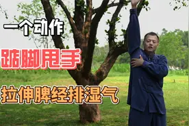 百走不如一甩，每天踮脚甩手49下，通脾经，促循环，改善大肚腩视频封面