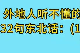 外地人听不懂的32句东北话：(1)视频封面