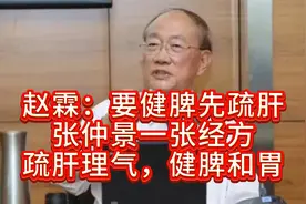 赵霖：要健脾先疏肝，张仲景一张经方，疏肝理气，健脾和胃视频封面
