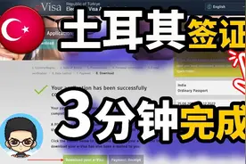土耳其签证电子签证自助申请，只需要3分钟就可以完成视频封面