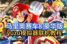 马里奥赛车8豪华版yuzu模拟器网络联机对战教程2.4.0版本+DLC