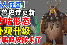 猎人狂喜！魔兽史诗更新：小德咕咕形态外观升级，新振翅萌翻全场视频封面