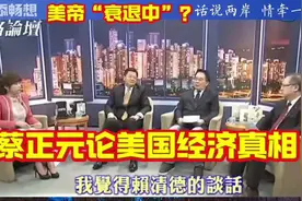 美帝“衰退中”？蔡正元论美国经济真相视频封面