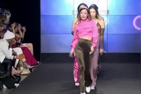 娇玲珑，苞欲放，描浓妆，招蜂引蝶美娥娘。欧美名模走秀视频封面