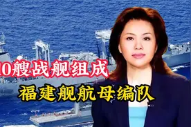 10艘战舰组成的福建舰航母编队视频封面