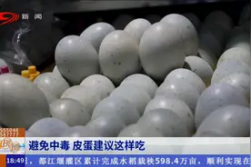 避免中毒 皮蛋建议这样吃视频封面