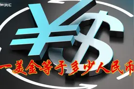 一美金等于多少人民币视频封面