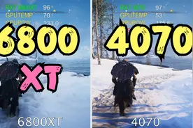 RTX4070 6800XT 2K画质 6款游戏实测对比视频封面