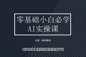 专门为零基础小白设计的，AI应用实操课，实用于各行各业附软件视频封面