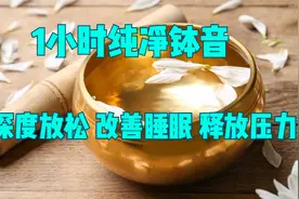 冥想助眠：1H颂钵疗愈，深度放松，改善睡眠，释放压力，重拾平静视频封面