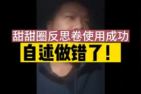 甜甜圈：我错了视频封面