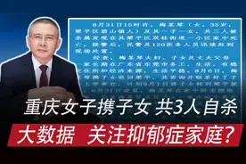重庆女子燃烧钢炭，母子3人去世：关注抑郁症家庭？建立大数据？视频封面
