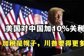 美对中国加10%关税，平均税率近30%！加税是幌子，真实目的是？视频封面