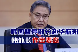 韩国暂停部分赴华航班，韩外长作出表态，中方的话尹锡悦没听进去视频封面