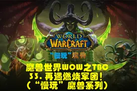 魔兽世界WOW之TBC33. 再遇燃烧军团！（“慢玩”魔兽系列）视频封面