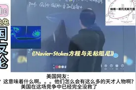 外网看北大伟神破解纳维斯托克斯方程！美国网友：10倍音速？视频封面